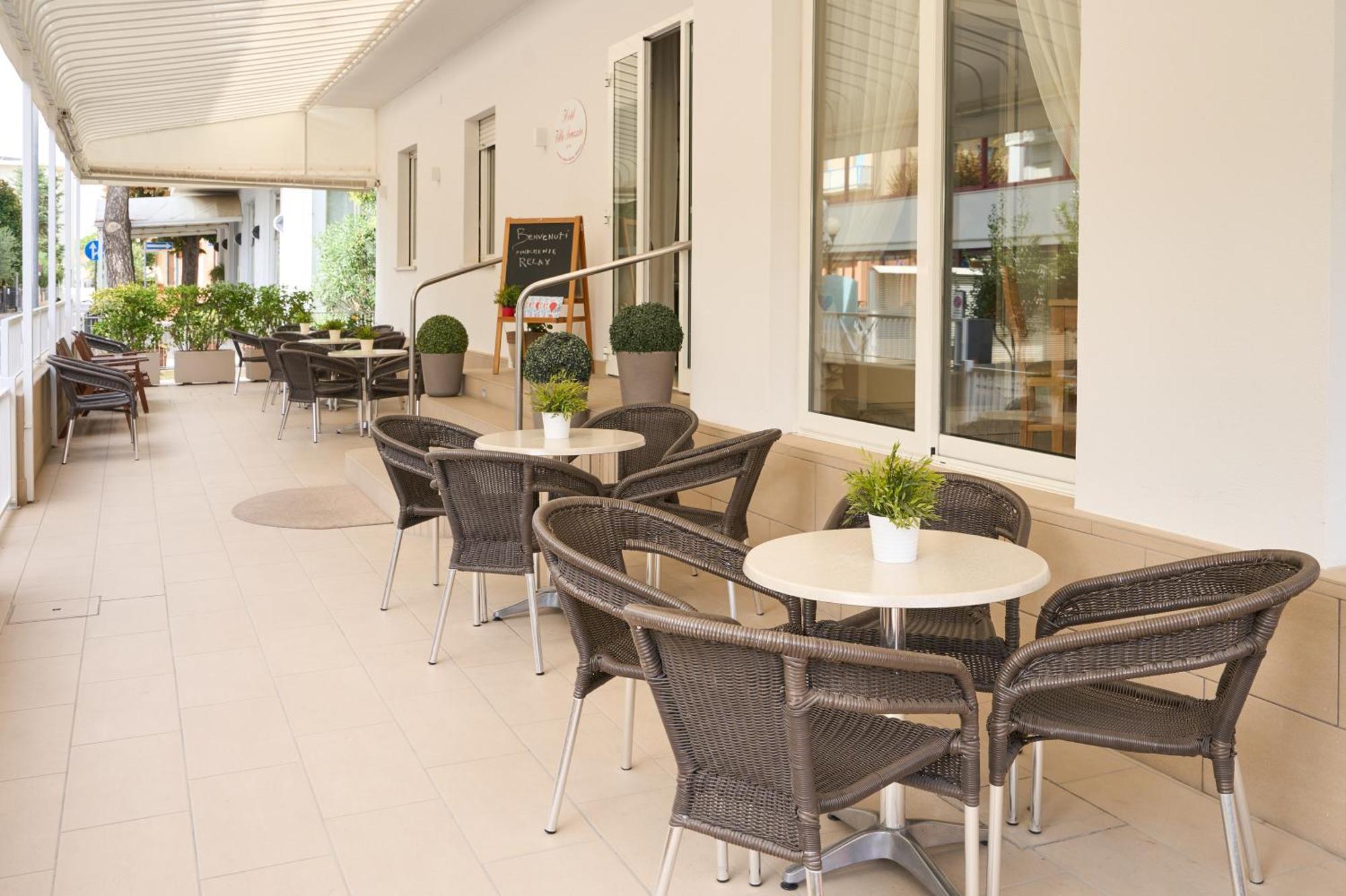 Hotel Villa Perazzini Rimini Esterno foto